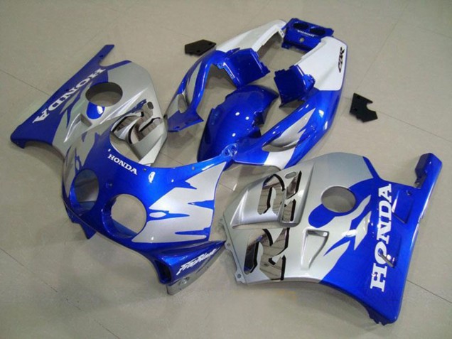 1990-1998 Honda CBR250RR MC22 Motorcycle Fairings - Silver Blue Canada Websites