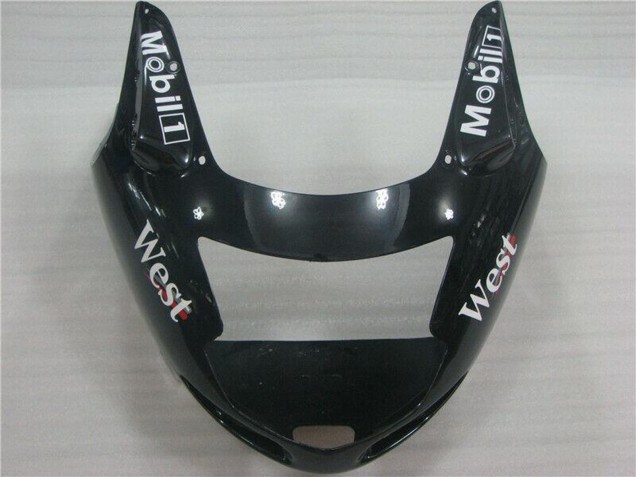 1996-2007 Honda CBR1100XX Blackbird Motorcycle Fairings - Glossy Black White West Canada Websites