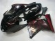 1996-2007 Honda CBR1100XX Blackbird Abs Motorcycle Fairings - Glossy Black Red Flame Canada Websites