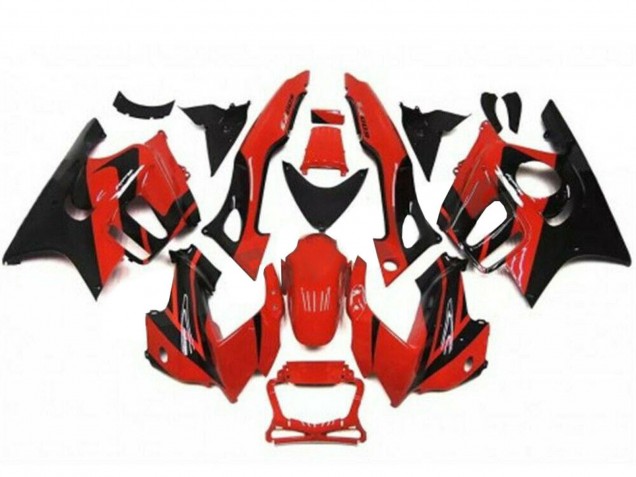 1995-1996 Honda CBR600 F3 Motorcycle Fairing Kit - Red Glossy Black Canada Websites