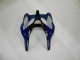 2000-2002 Kawasaki ZX6R Motorcycle Fairings - Blue Glossy Black Elf Bridgestone Canada Websites