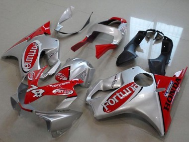 2000-2006 Honda VTR1000 Motorcycle Fairings - Silver Red Fortuna 74 Canada Websites