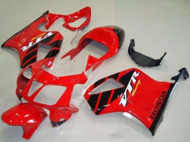 2000-2006 Honda VTR1000 Motorcycle Fairings - Red Black Stripe Canada Websites