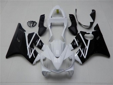2001-2003 Honda CBR600 F4i Motorcycle Fairing Kits - White Glossy Black Canada Websites