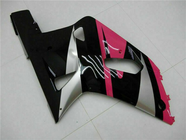 2001-2003 Suzuki GSXR 600/750 Motorcycle Fairings - Pink Silver Glossy Black Canada Websites