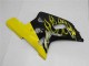 2001-2003 Suzuki GSXR 600/750 Motorcycle Fairings - Glossy Black Yellow Flame Canada Websites