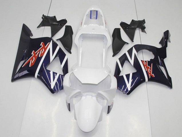 2002-2003 Honda CBR900RR 954 Motorcycle Fairings - Dark Blue White Canada Websites