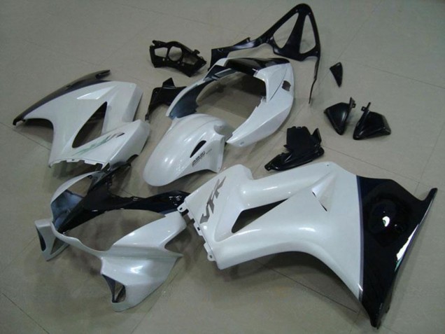 2002-2013 Honda VFR 800 Motorcycle Fairings - White Glossy Black Silver Decal Canada Websites
