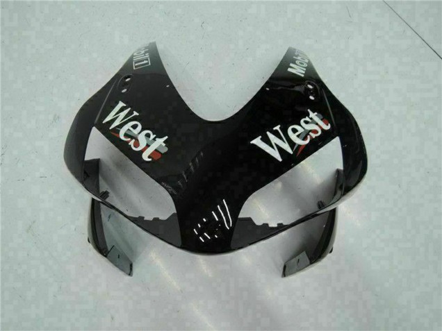 2003-2004 Honda CBR600RR Motorcycle Fairings - Glossy Black White West Mobil Canada Websites