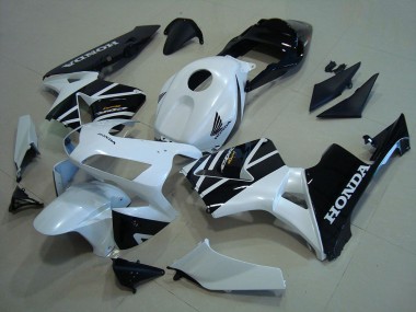 2003-2004 Honda CBR600RR Motorcycle Fairings - White Glossy Black Canada Websites