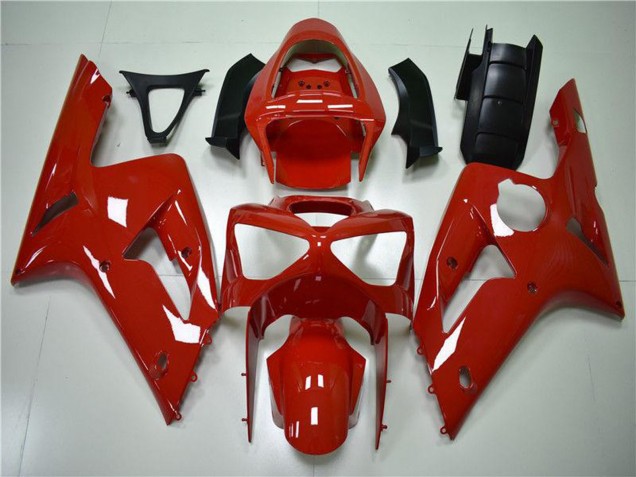 2003-2004 Kawasaki ZX6R Motorcycle Fairing Kits - Red Canada Websites