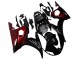 2003-2004 Yamaha YZF R6 Motorcycle Fairing Kits - Glossy Black Red Canada Websites