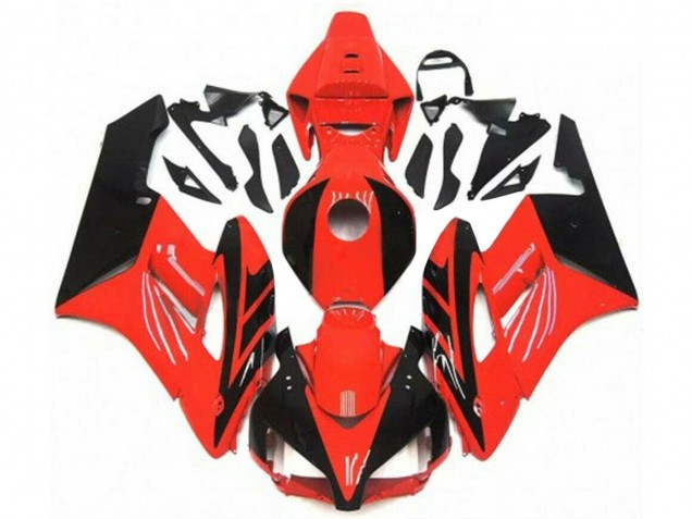 2004-2005 Honda CBR1000RR Motorcycle Fairings - Red Glossy Black Canada Websites
