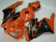 2004-2005 Honda CBR1000RR Motorcycle Fairings - Orange Glossy Black Canada Websites