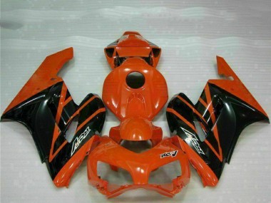 2004-2005 Honda CBR1000RR Motorcycle Fairings - Orange Glossy Black Canada Websites