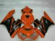 2004-2005 Honda CBR1000RR Motorcycle Fairings - Orange Glossy Black Canada Websites
