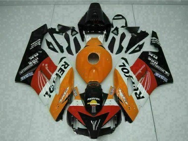 2004-2005 Honda CBR1000RR Motorcycle Fairings - Orange White Red Black Repsol Canada Websites