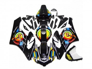 2004-2005 Honda CBR1000RR Motorcycle Fairings - Glossy Black Yellow Green Red 46 Canada Websites