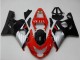2004-2005 Suzuki GSXR 600/750 Motorcycle Fairings - Red Silver Black Canada Websites