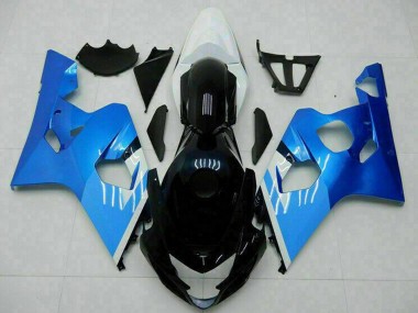2004-2005 Suzuki GSXR 600/750 Motorcycle Fairings - White Blue Black Canada Websites