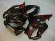 2004-2007 Honda CBR600 F4i Motorcycle Fairings - Glossy Black Red Flame Canada Websites