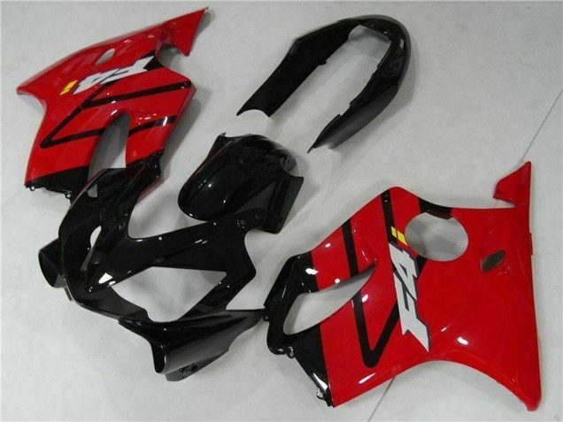 2004-2007 Honda CBR600 F4i Bike Fairings - Red Glossy Black Canada Websites