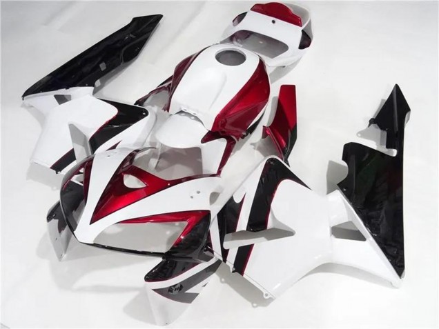 2005-2006 Honda CBR600RR Motorcycle Fairings Kits - White Red Black Canada Websites