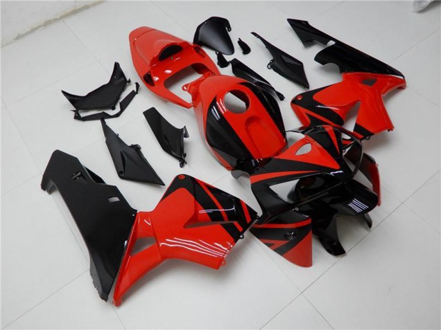 2005-2006 Honda CBR600RR Abs Fairings - Red Black Canada Websites