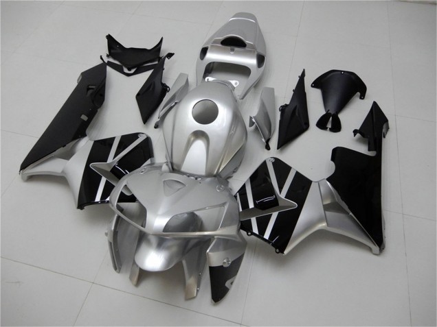 2005-2006 Honda CBR600RR Motorcycle Fairing - Silver Black Canada Websites