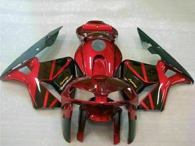 2005-2006 Honda CBR600RR Bike Fairings - Red Black Canada Websites