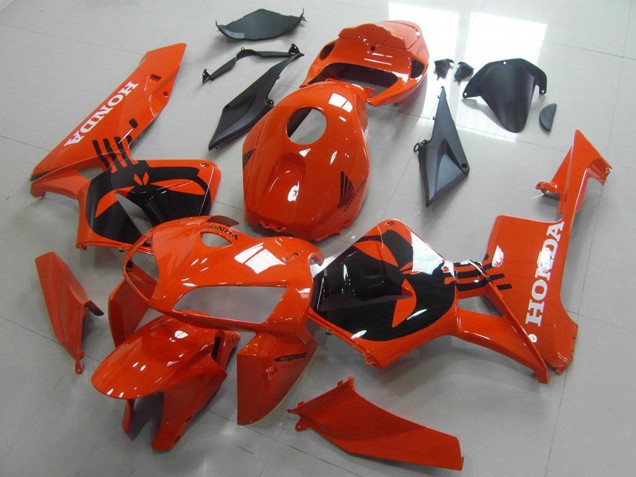 2005-2006 Honda CBR600RR Motorcycle Fairing - Orange Black Canada Websites