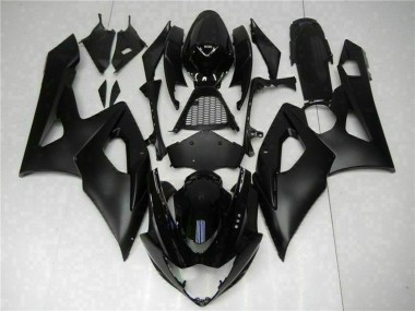 2005-2006 Suzuki GSXR 1000 Bike Fairings - Glossy Black Matte Black Canada Websites