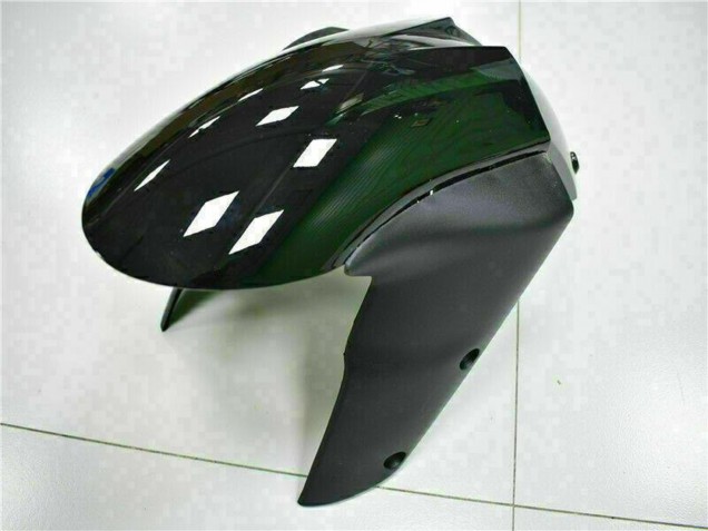 2006-2007 Kawasaki ZX10R Motorcycle Fairing Kits - Glossy Black Red Flame Canada Websites