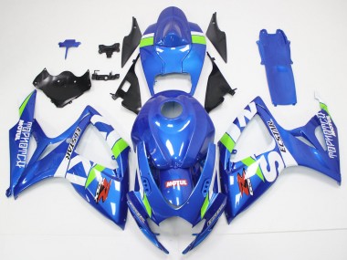 2006-2007 Suzuki GSXR 600/750 Motorcycle Fairings - Blue White Green Red Canada Websites
