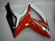 2006-2007 Suzuki GSXR 600/750 Motorcycle Fairings - White Red Glossy Black Stripe Canada Websites
