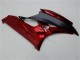 2006-2007 Yamaha YZF R6 Motorcycle Fairing Kits - Red Matte Black Canada Websites