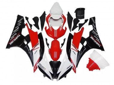 2006-2007 Yamaha YZF R6 Motorcycle Fairings - White Red Black Canada Websites