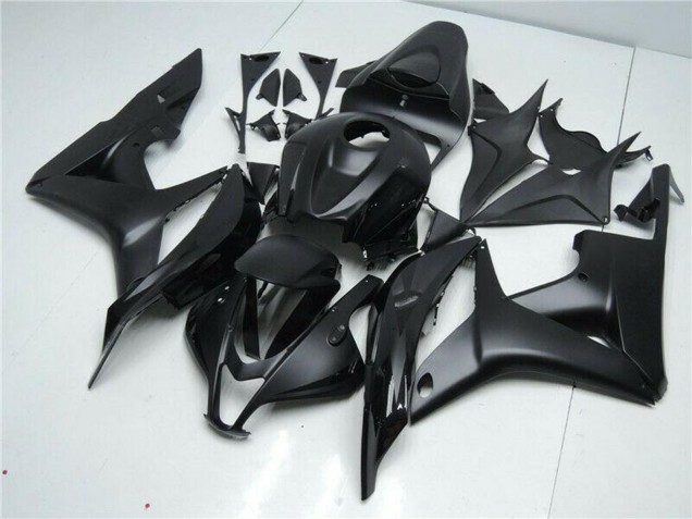 2007-2008 Honda CBR600RR Motorcycle Fairing Kits - Matte Black Canada Websites