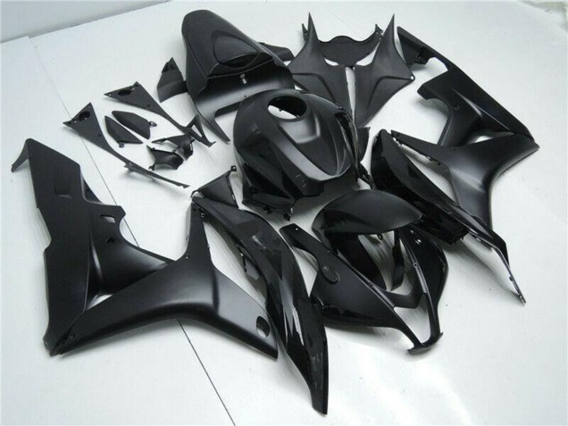 2007-2008 Honda CBR600RR Motorcycle Fairing Kits - Matte Black Canada Websites