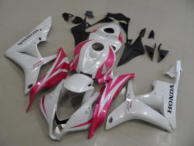 2007-2008 Honda CBR600RR Motorcycle Fairings - White Pink Canada Websites