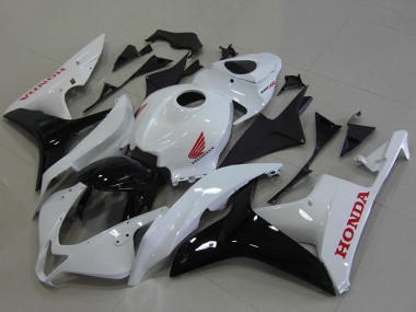2007-2008 Honda CBR600RR Motorcycle Fairings - White Glossy Black Red Canada Websites