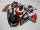 2008-2010 Suzuki GSXR 600/750 Motorcycle Fairings - Orange Grey Glossy Black Canada Websites