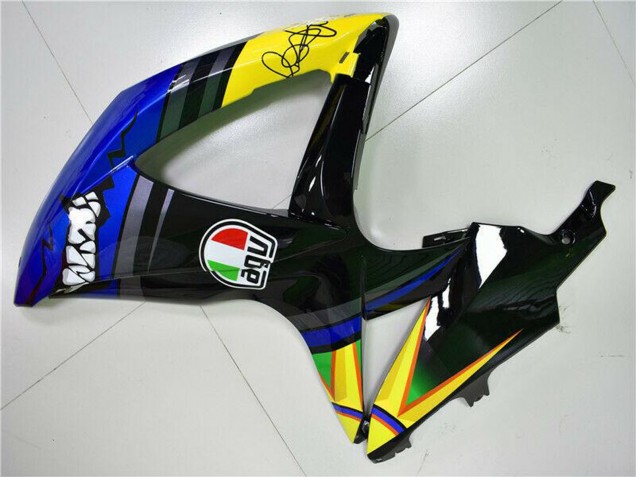 2008-2010 Suzuki GSXR 600/750 Motorcycle Fairings - Blue Yellow Shark Canada Websites