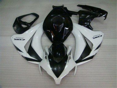 2008-2011 Honda CBR1000RR Motorcycle Fairings Kits - White Glossy Black Canada Websites