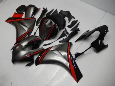 2008-2011 Honda CBR1000RR Motorcycle Fairing - Grey Red Glossy Black Canada Websites