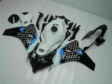 2008-2011 Honda CBR1000RR Motorcycle Fairing - White Blue Glossy Black Canada Websites