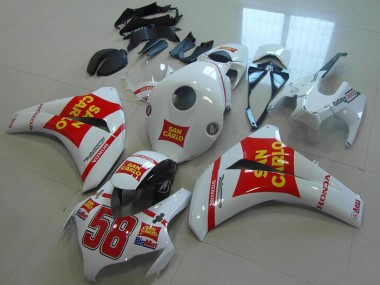 2008-2011 Honda CBR1000RR Motorcycle Fairings - White Red Yellow San Carlo 58 Canada Websites