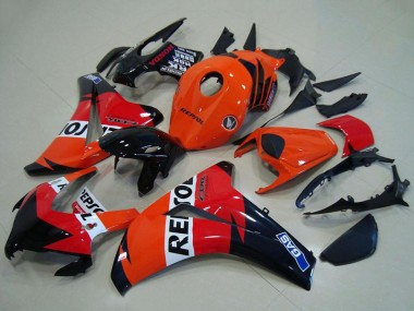 2008-2011 Honda CBR1000RR Abs Fairings - Orange White Red Glossy Black Repsol Canada Websites