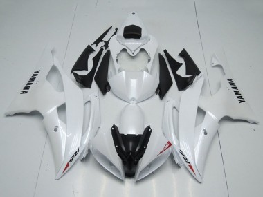 2008-2016 Yamaha YZF R6 Motorcycle Fairings - Glossy White Canada Websites