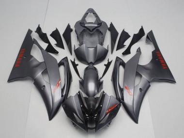2008-2016 Yamaha YZF R6 Motorcycle Fairing - Grey Red Decals Canada Websites